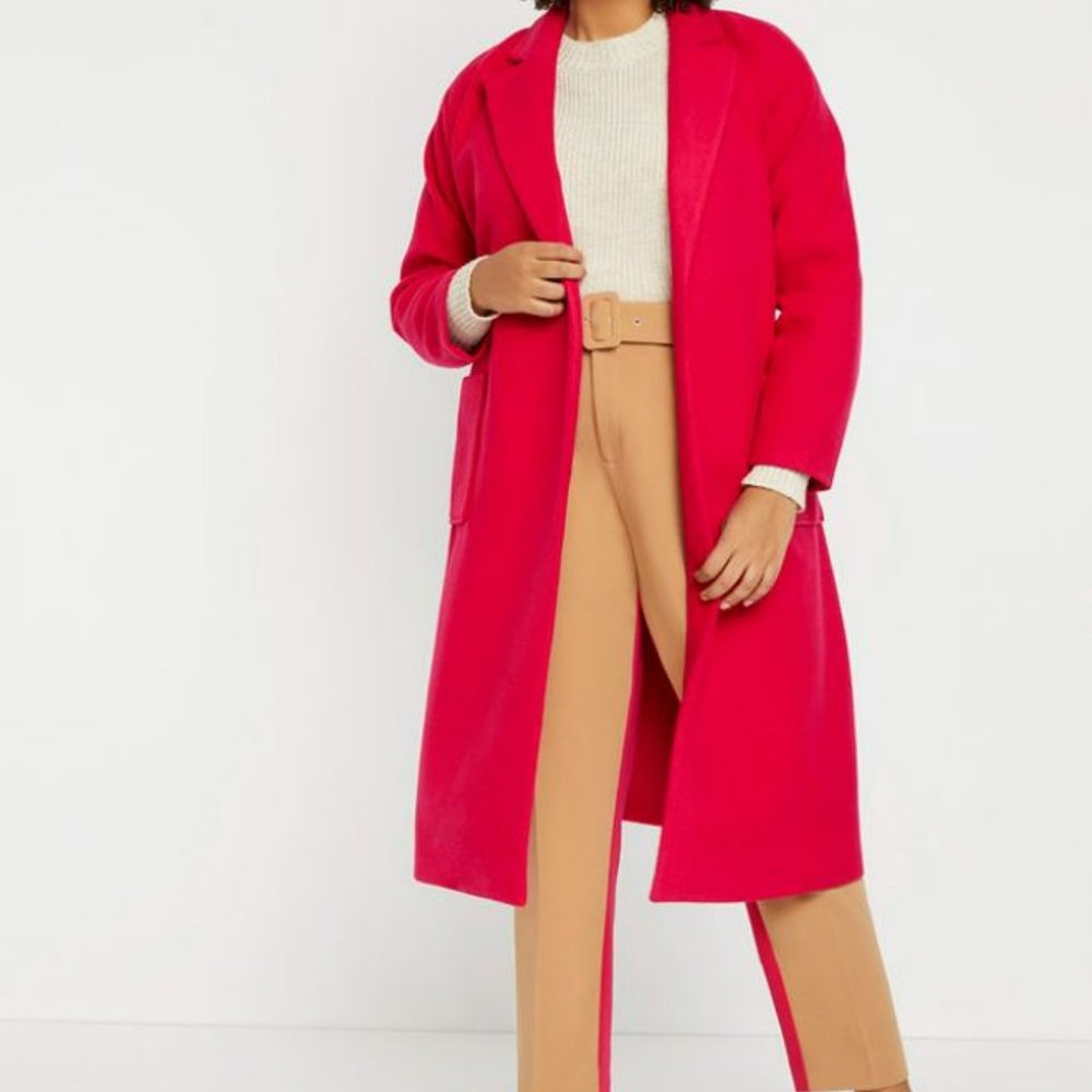 RED ROBE COAT